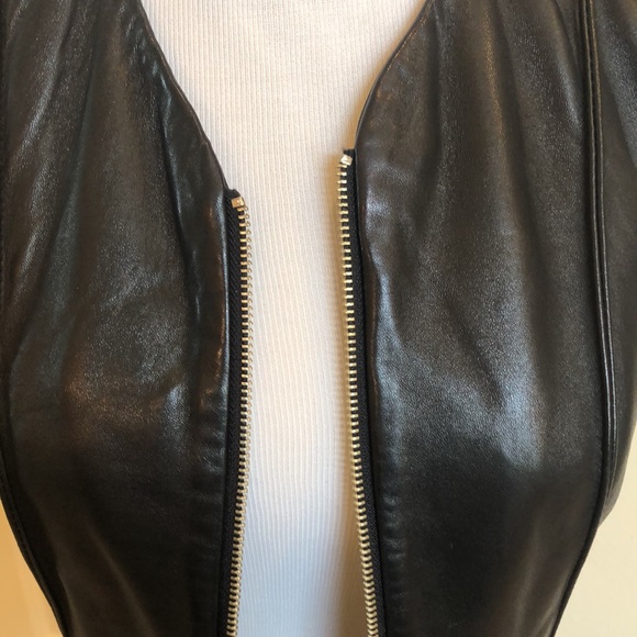Banana Republic Leather Vest - Picture 16 of 17